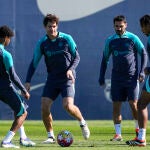 Entrenamiento del FC Barcelona
