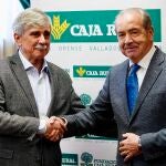 Juan Francisco García Marín y Cipriano García suscriben el convenio