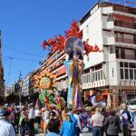 Fallas en Benidorm en una imagen de archivo.