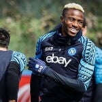 Victor Osimhen con el Napoli en la temporada 2023/24