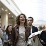  La vicepresidenta primera, María Jesús Montero, en la sesión de control al Gobierno celebrada por el pleno del Senado este martes.