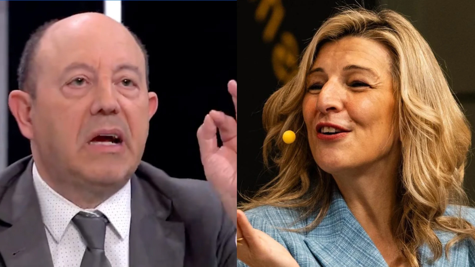 Montaje del economista Gonzalo Bernardos en 'La Sexta Xplica' y Yolanda Díaz