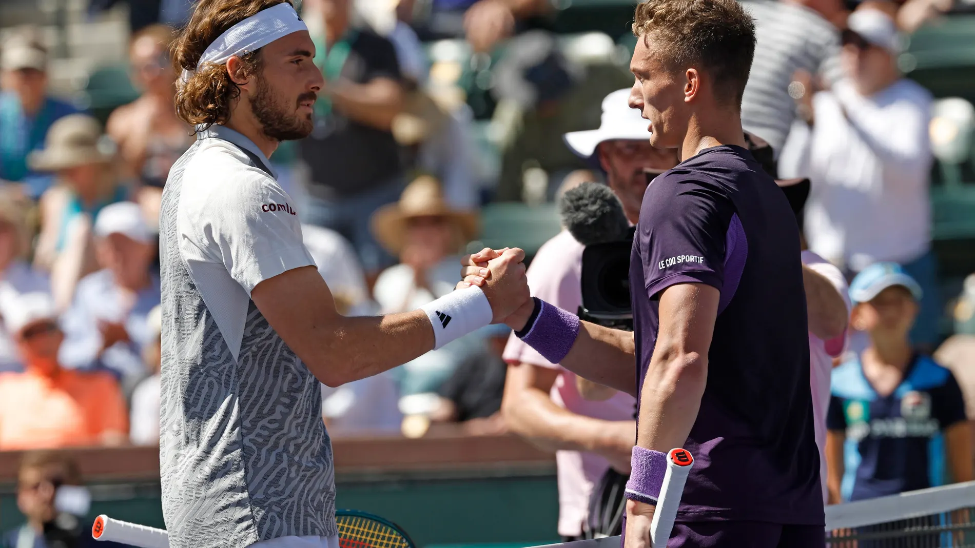 Lehecka superó a Tsitsipas en Indian Wells