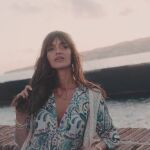 Sara Carbonero con look boho.