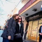 Isabel Díaz Ayuso de visita en Castelldefels (Baix Llobregat).