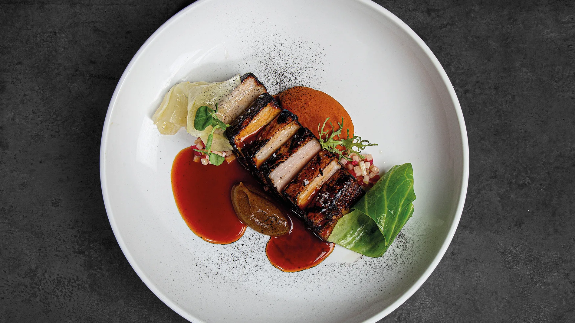Pork Belly en asado