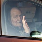 El Rey Juan Carlos I llega a Vigo para comenzar los entrenamientos para las regatas de este fin de semana