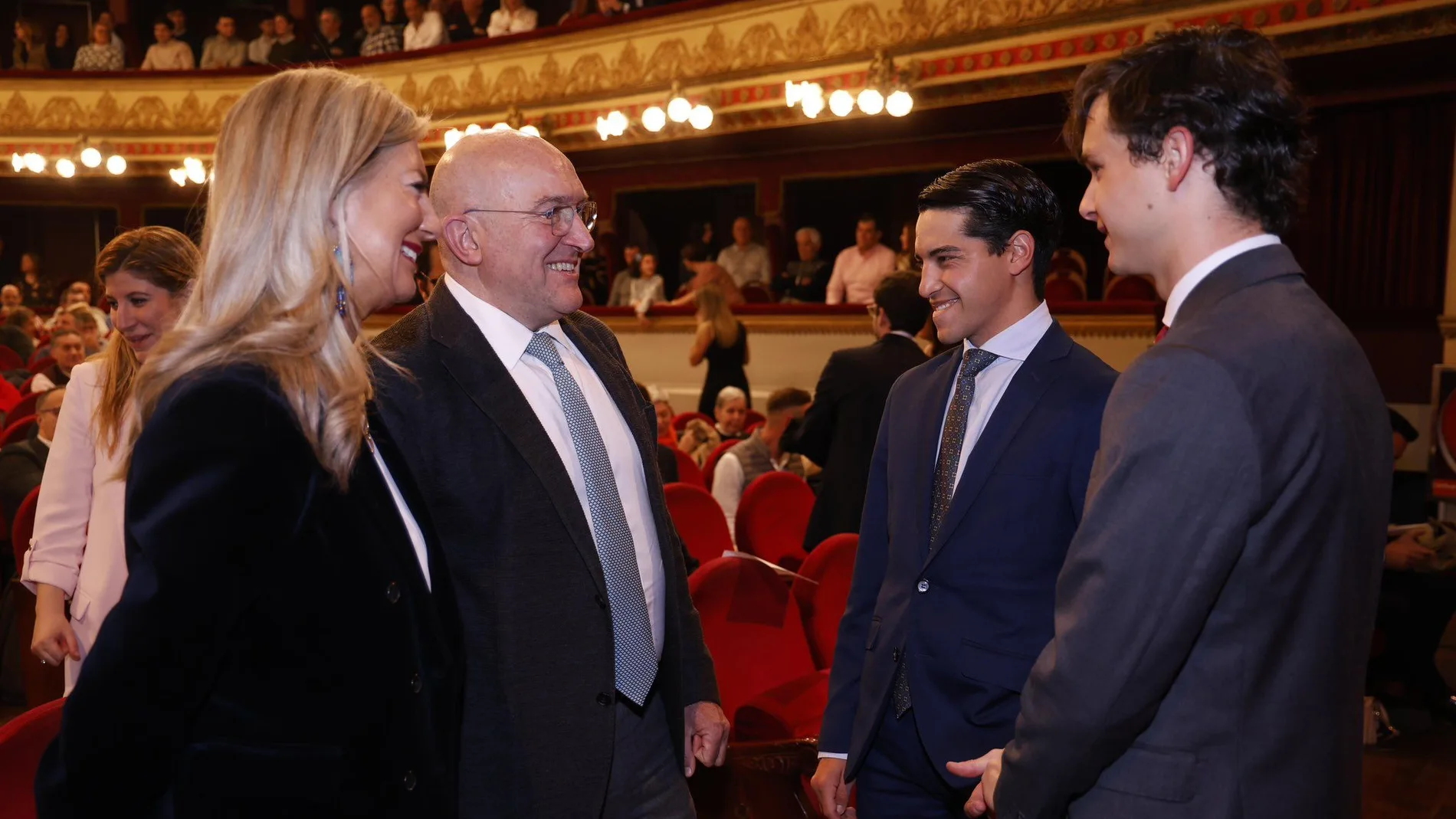 Carnero y Carvajal, en la presentación de la temporada