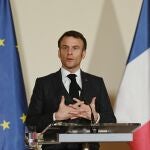 El presidente francés, Emmanuel Macron