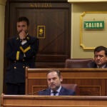 Abalos en el Pleno del Congreso que vota la amnistia. David Jar
