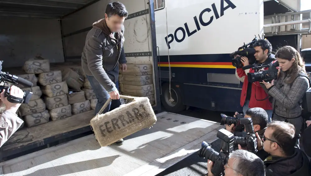 Incautación de un alijo en Sevilla