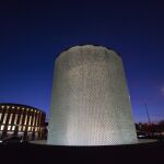 El anterior monumento se desmontó por las obras de ampliación de Atocha