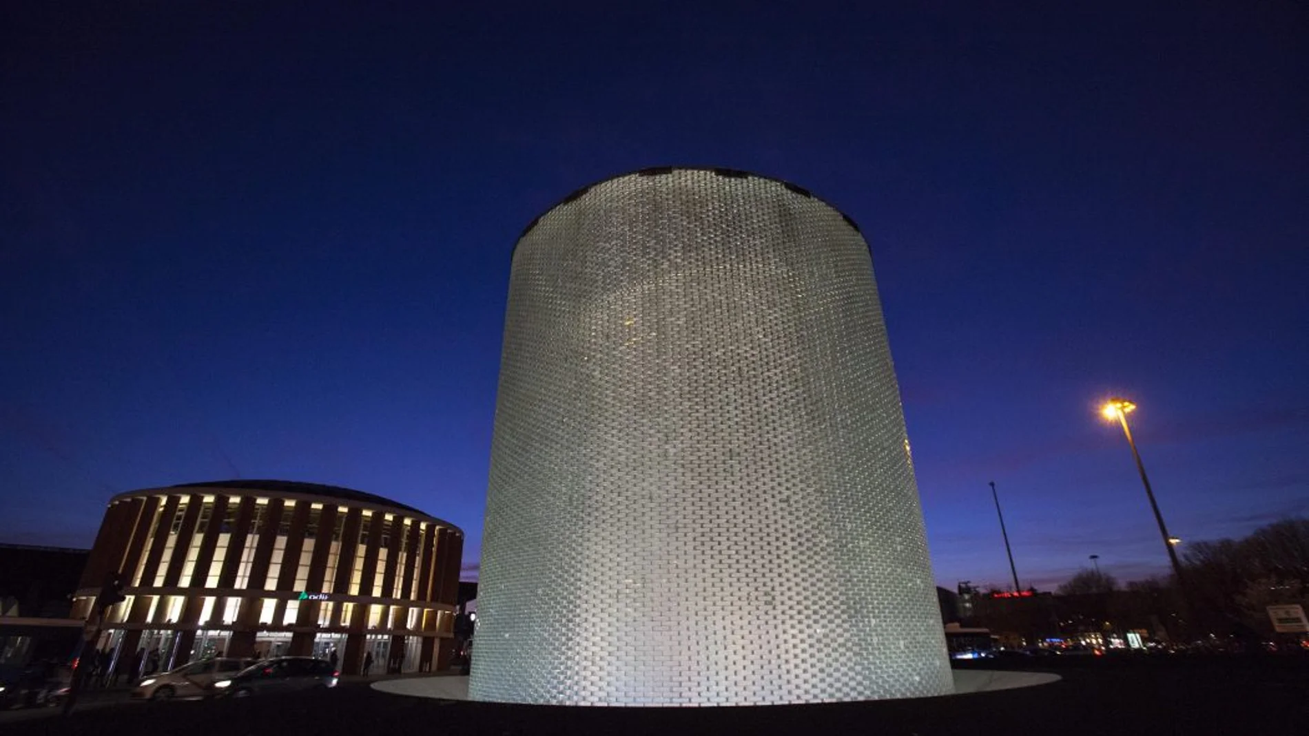 El anterior monumento se desmontó por las obras de ampliación de Atocha