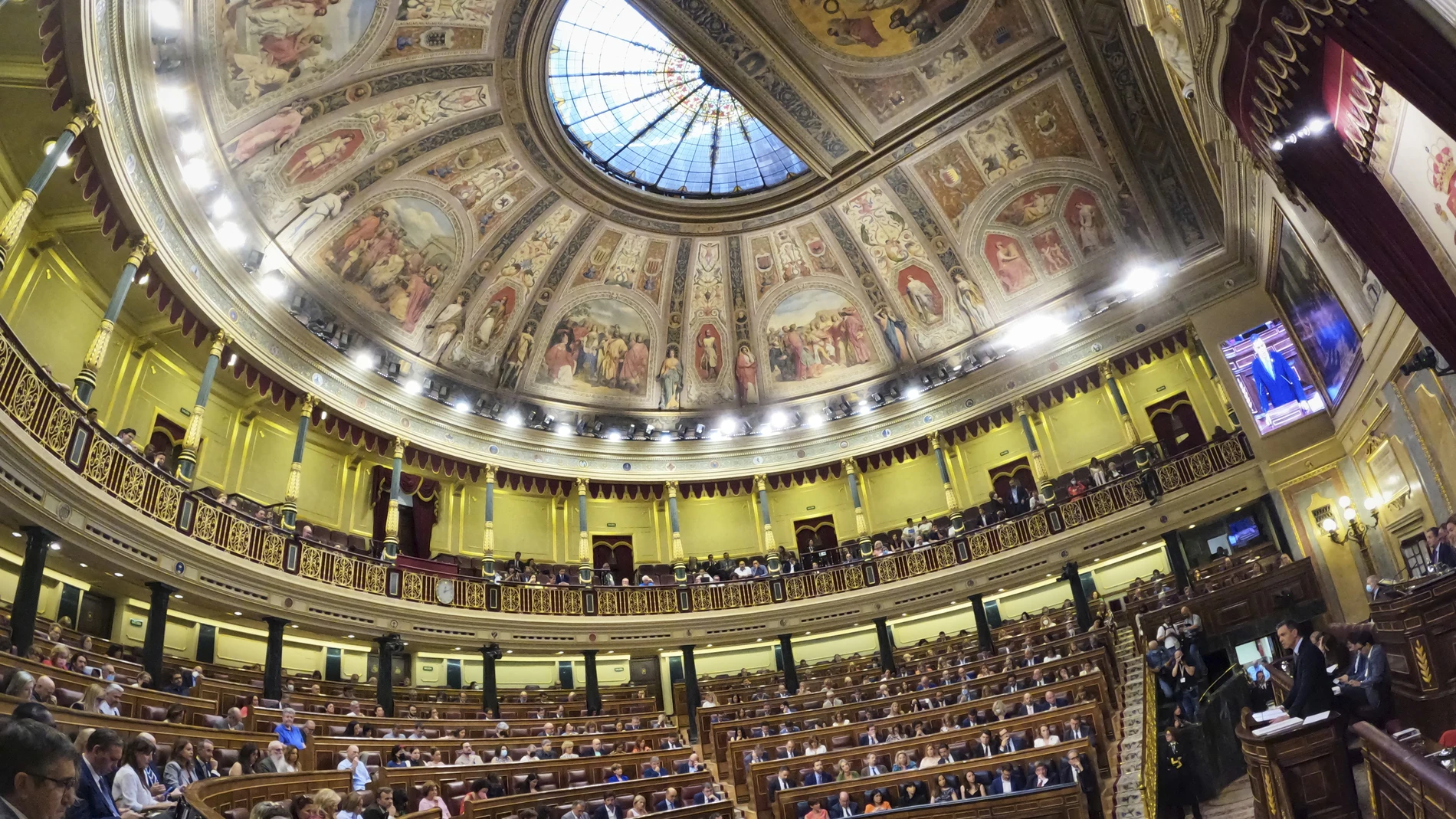Plano general del Congreso de los Diputados