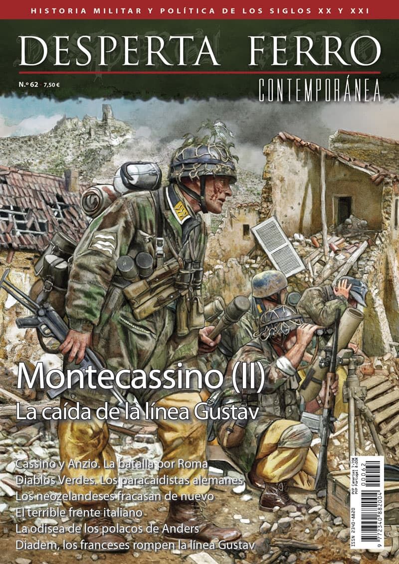 Portada del número 62 de "Desperta Ferro Contemporánea"