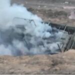 ¿Oh, estás atrapado?: así se mofa Ucrania de la destrucción de un blindado ruso con un dron