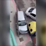 Un conductor drogado y sin carnet siembra el caos en una calle de Carabanchel