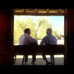 Rafael (izda.) y Antonio, miembros de Los del Río