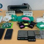 La Policía Nacional detiene a cinco personas por tráfico de drogas y desmantela dos puntos negros de venta de sustancias estupefacientes