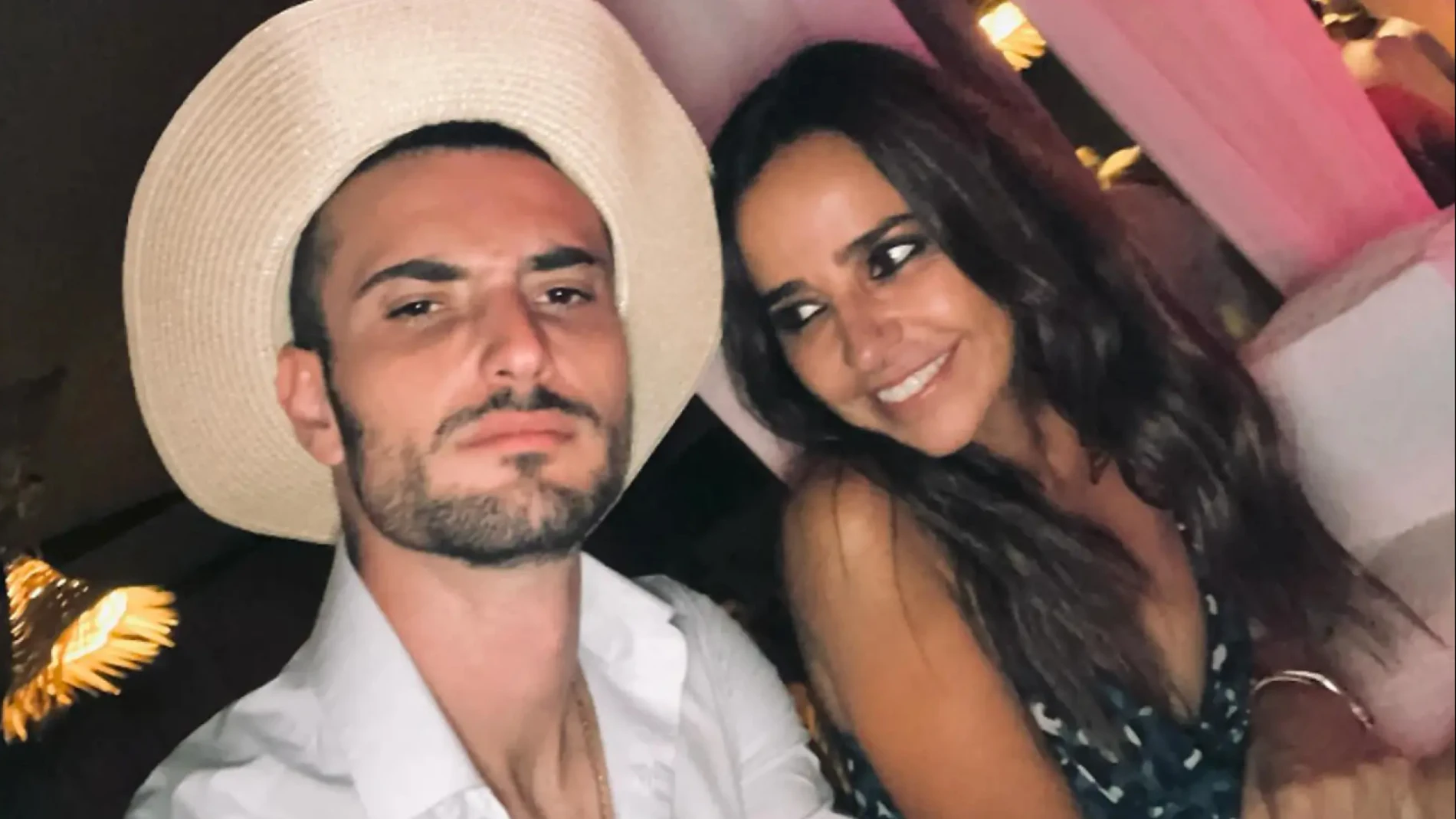 Carmen Alcayde y su novio Carlos