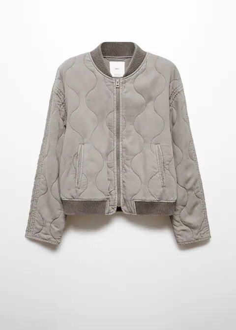 Bomber acolchada. 