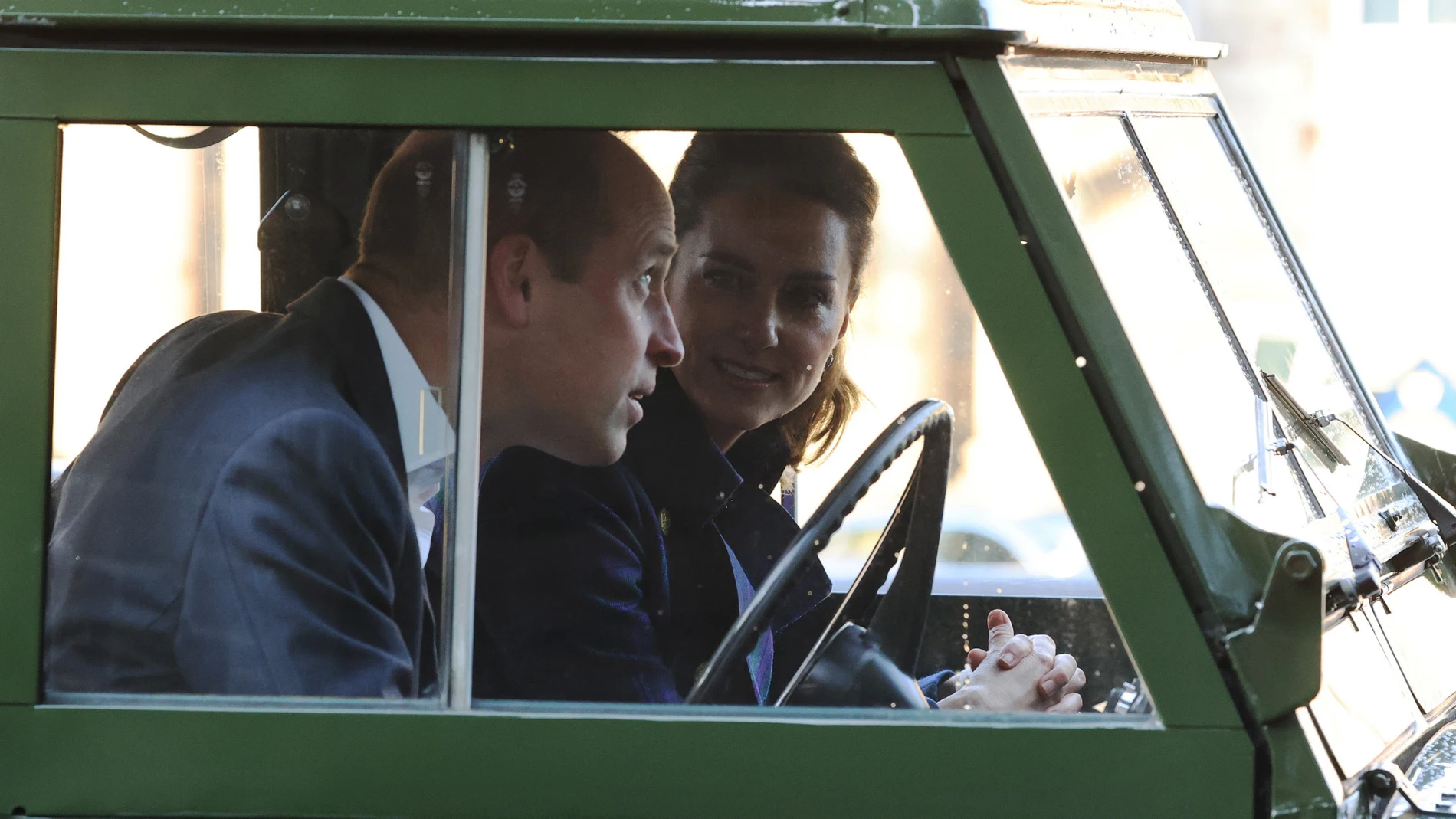 Kate Middleton y el príncipe Guillermo