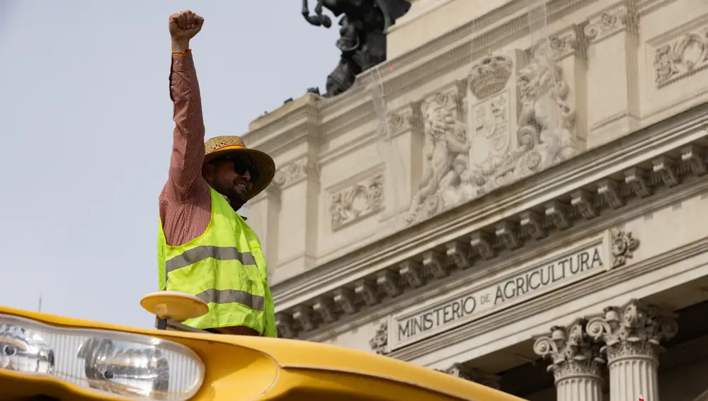 Tractorada en Madrid @Gonzalo Pérez Mata