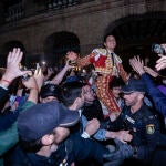 Corrida de toros de la Feria de Fallas, con toros de Jandilla y Vegahermosa para José María Manzanares, Talavante y Roca Rey.