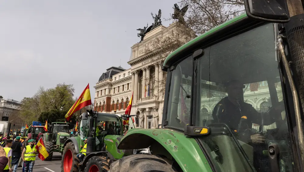 Tractorada en Madrid @Gonzalo Pérez Mata