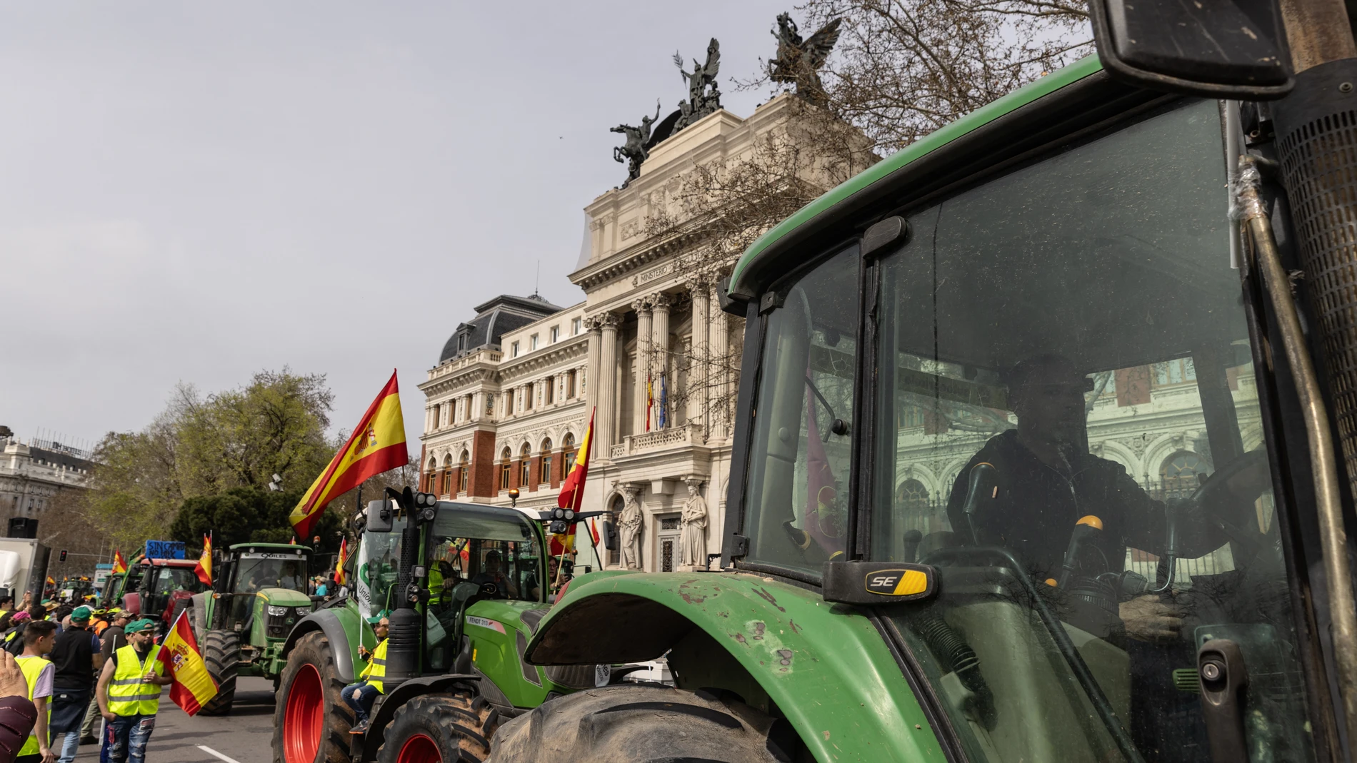 Tractorada en Madrid @Gonzalo Pérez Mata