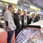El vicepresidente de la Junta de Castilla y León, Juan García-Gallardo, junto al consejero de Agricultura, Gerardo Dueñas, visita la Feria Alimentaria donde presenta el nuevo Plan Estratégico de la marca Tierra de Sabor