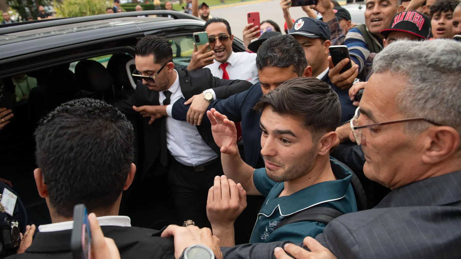 Brahim, sorprendido a su llegada a Marruecos
