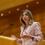 Alicia García en el Pleno del Senado. David Jar