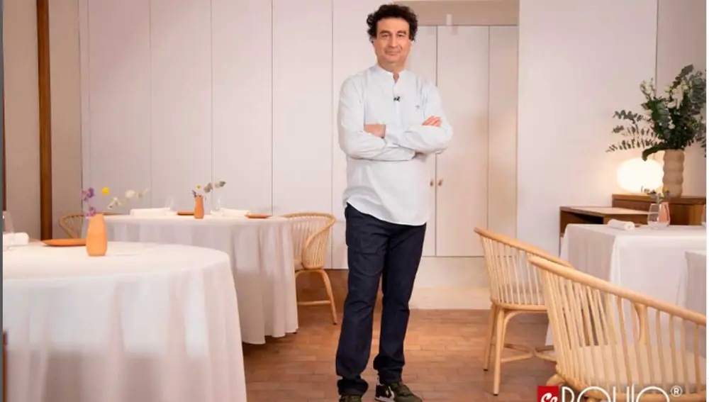 Pepe Rodríguez en su restaurante El Bohío