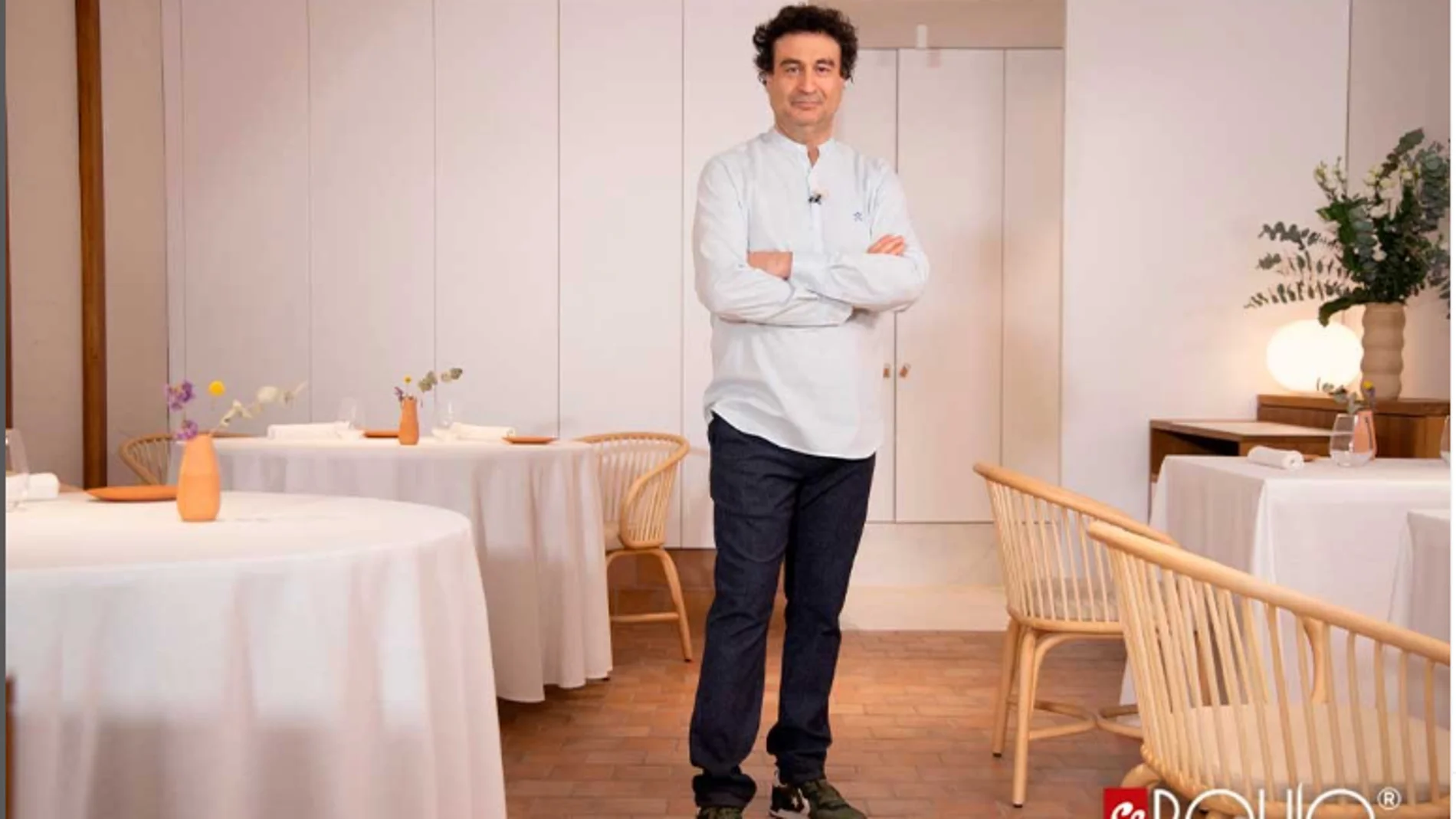 Pepe Rodríguez en su restaurante El Bohío
