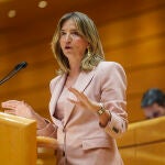 Alicia García en el Pleno del Senado. David Jar