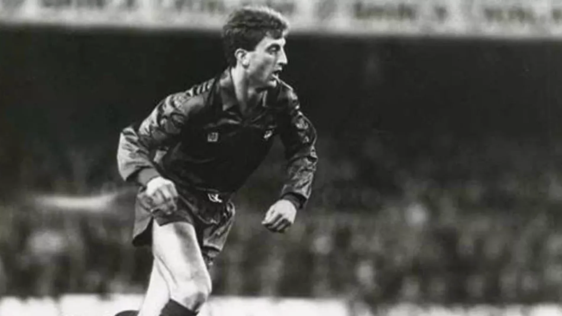 Francisco López López, durante un partido