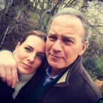 Bertín Osborne y su hija Alejandra 