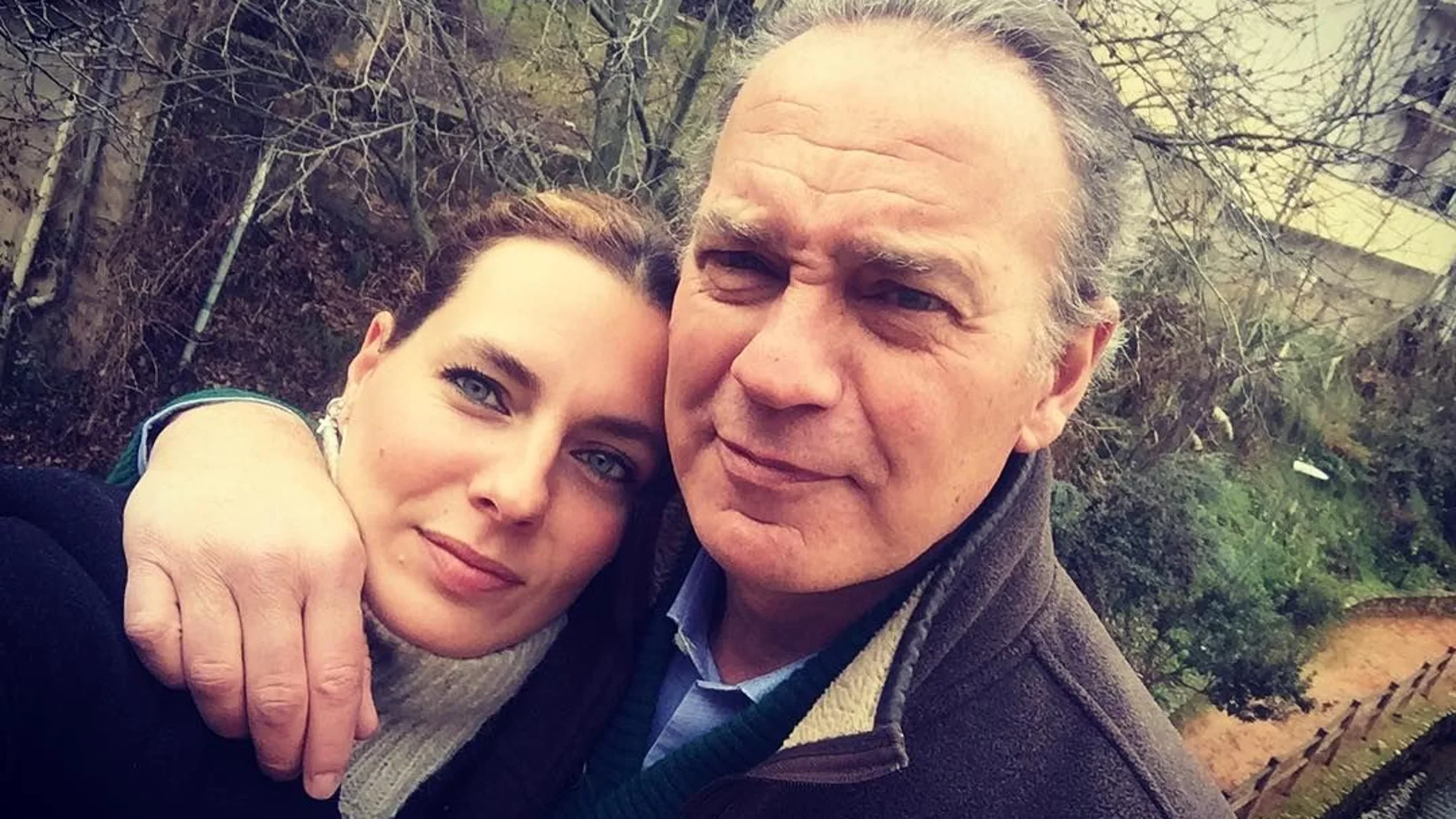 Bertín Osborne y su hija Alejandra