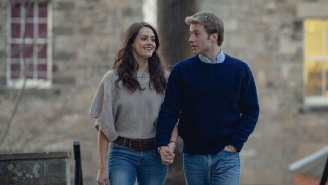 Kate y Guillermo en 'The Crown'