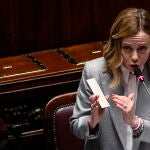 La primera ministra italiana, Giorgia Meloni