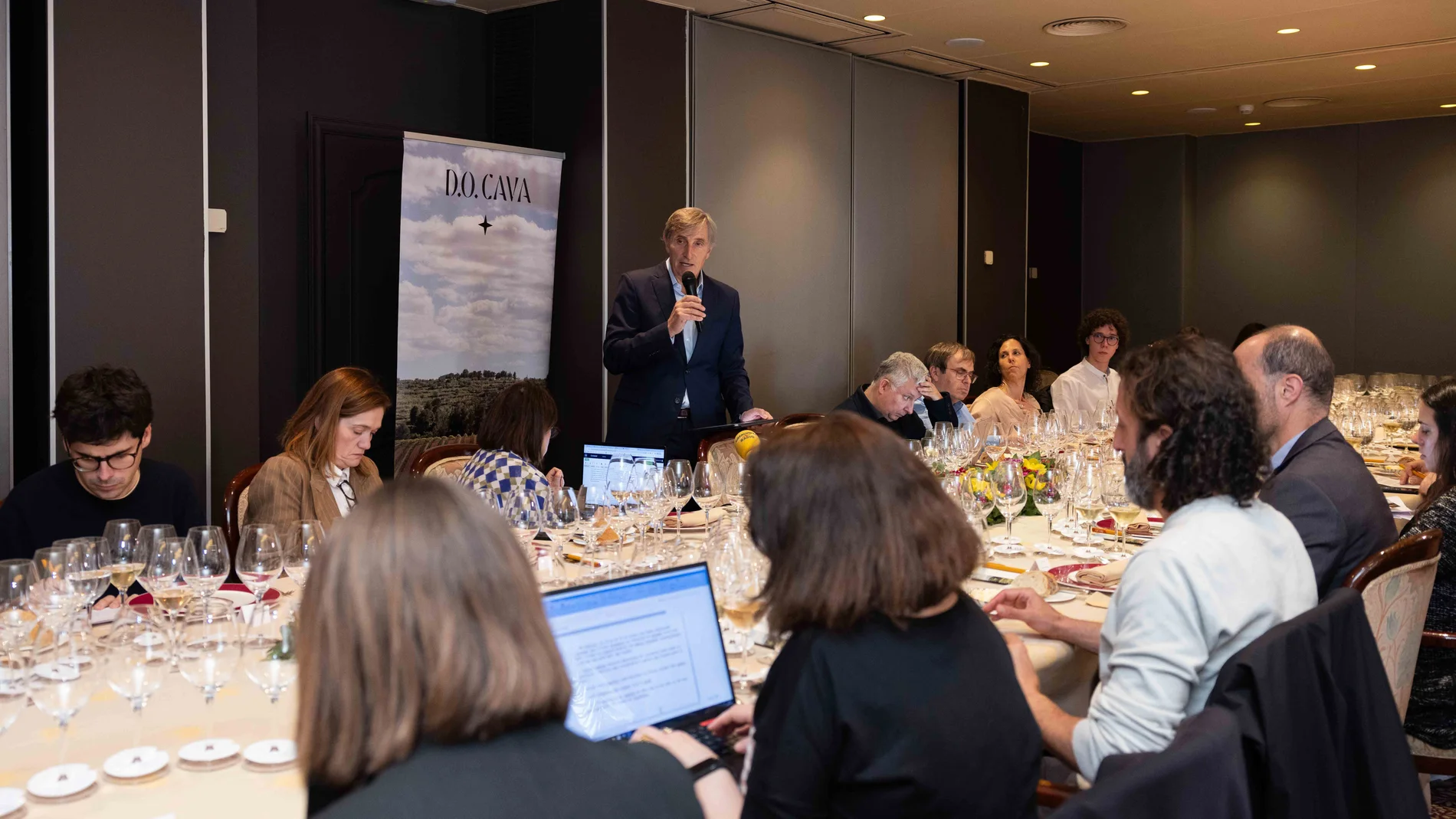 El presidente del Consejo Regulador de la DO Cava, Javier Pagés