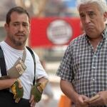 Leo Harlem y El Langui, la extraña pareja de "La familia Benetón"