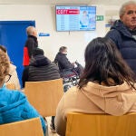 Sala de espera de un centro de salud