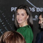 La Reina Letizia con un look de lo más primaveral.