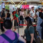 MADRID.-Barajas operará 11.656 vuelos esta Semana Santa, un 7,2% menos que en 2023
