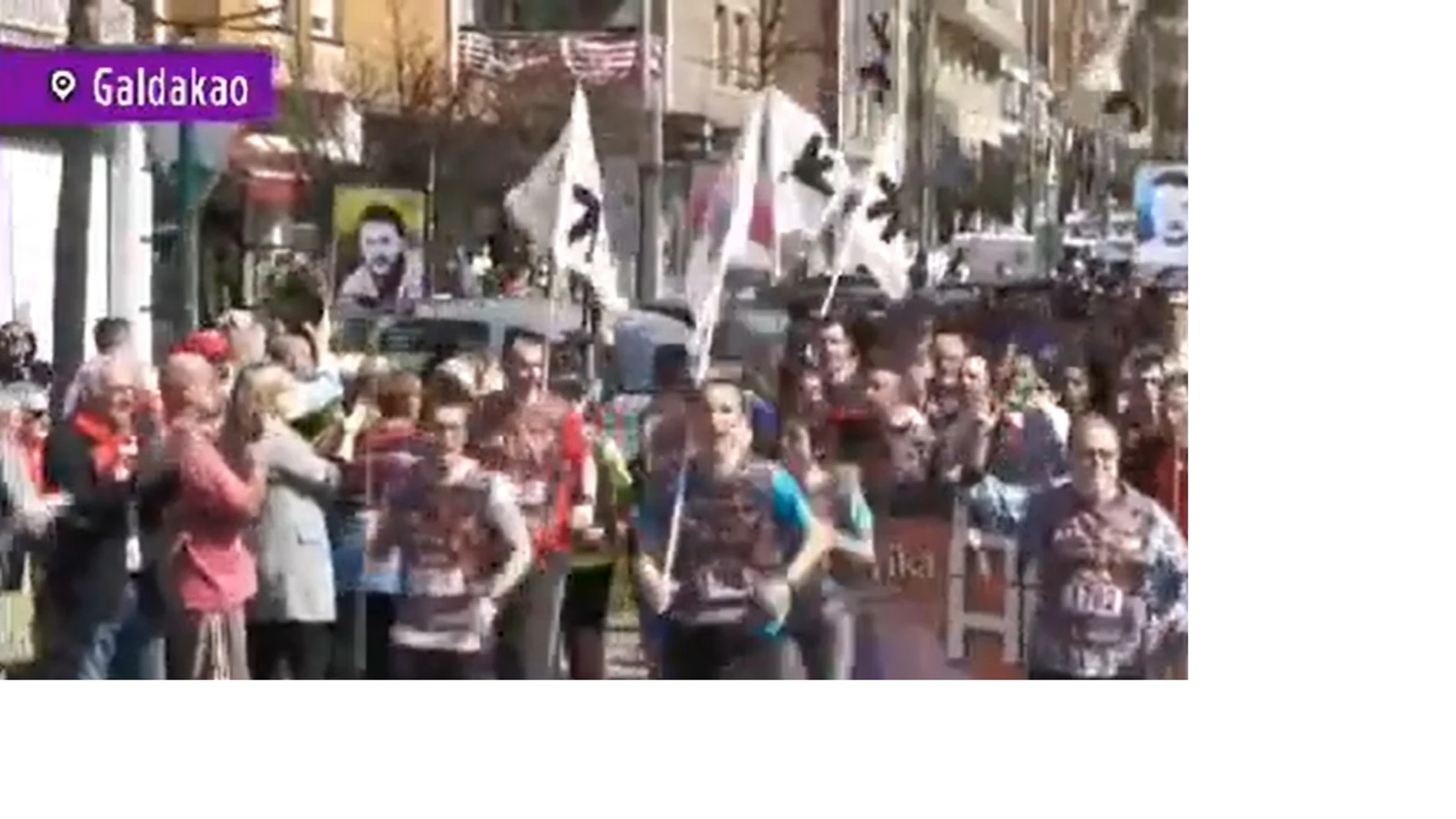 Polémica por una carrera popular con carteles de terrorisas