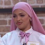 Mima en el concurso 'Maestros de la costura 6'
