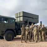 Militares ucranianos durante su formación en España