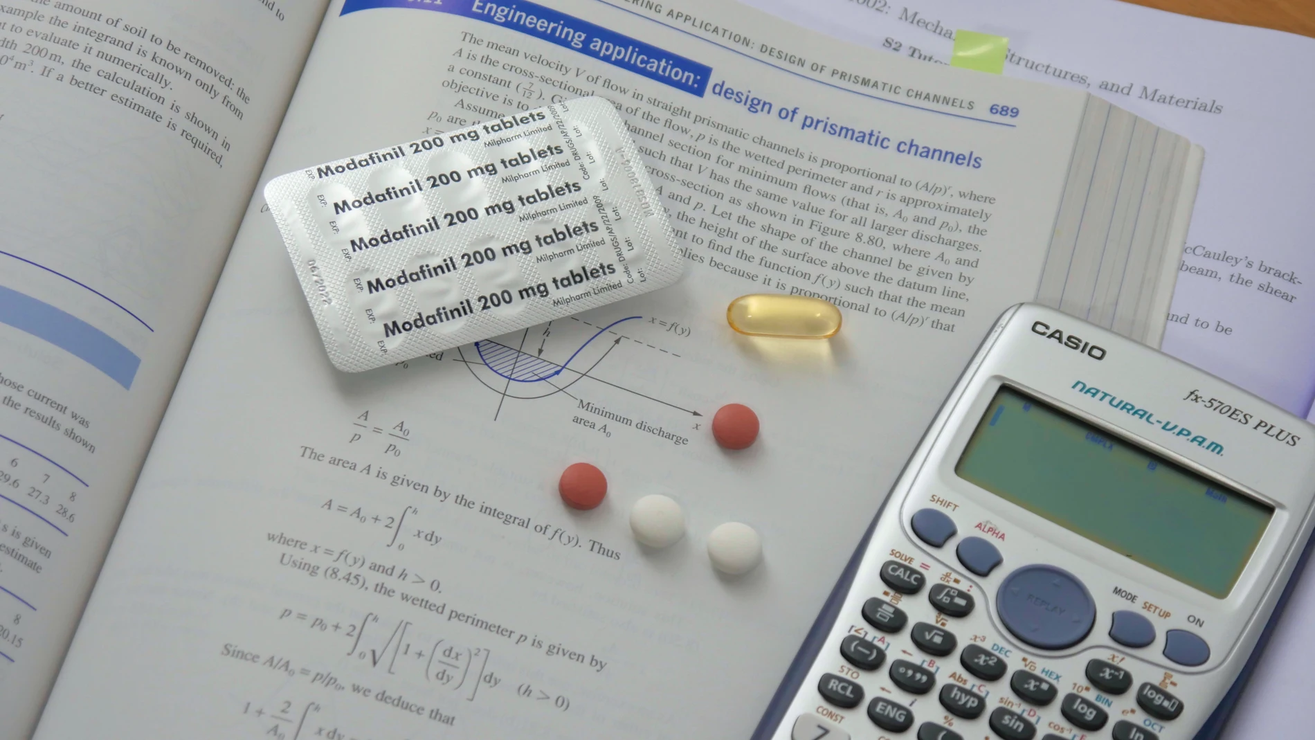 El modafinilo es un medicamento utilizado para mantenerse despierto, pero posee una larga lista de efectos secundarios